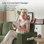 LINSY HOME Sectional Sleeper Sofa - Image 8