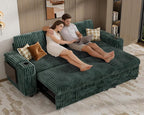 Vipbear 86" Modular Sectional Sleeper Sofa - Image 2