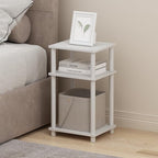 Furinno Just Turn-N-Tube Open Storage Nightstand, 1 Pack - Image 9