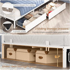 Hasuit Corner Full Bed Frame - Image 6
