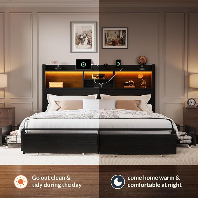 LARMACE King Size Bed Frame - Image 8