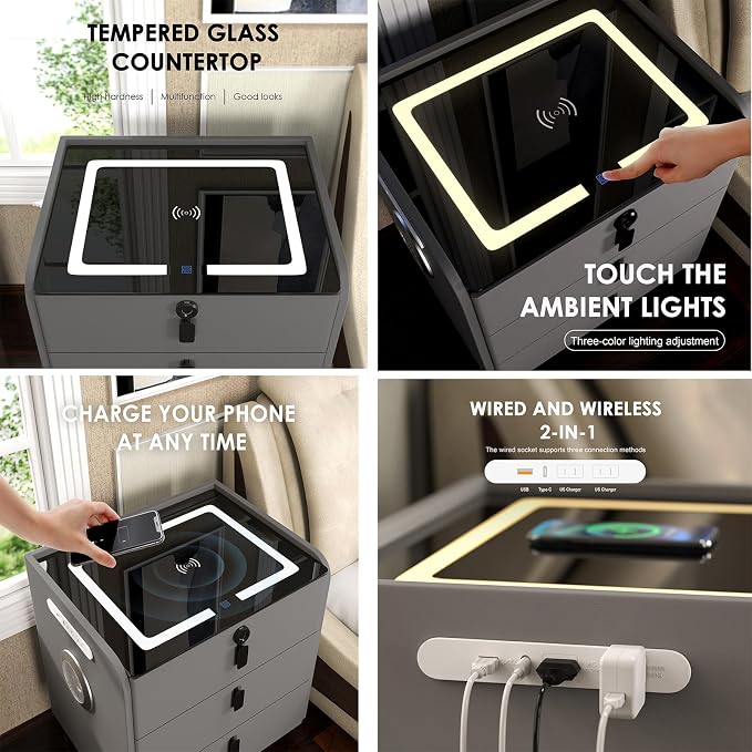 Smart Night Stand Set of 2 - Image 5