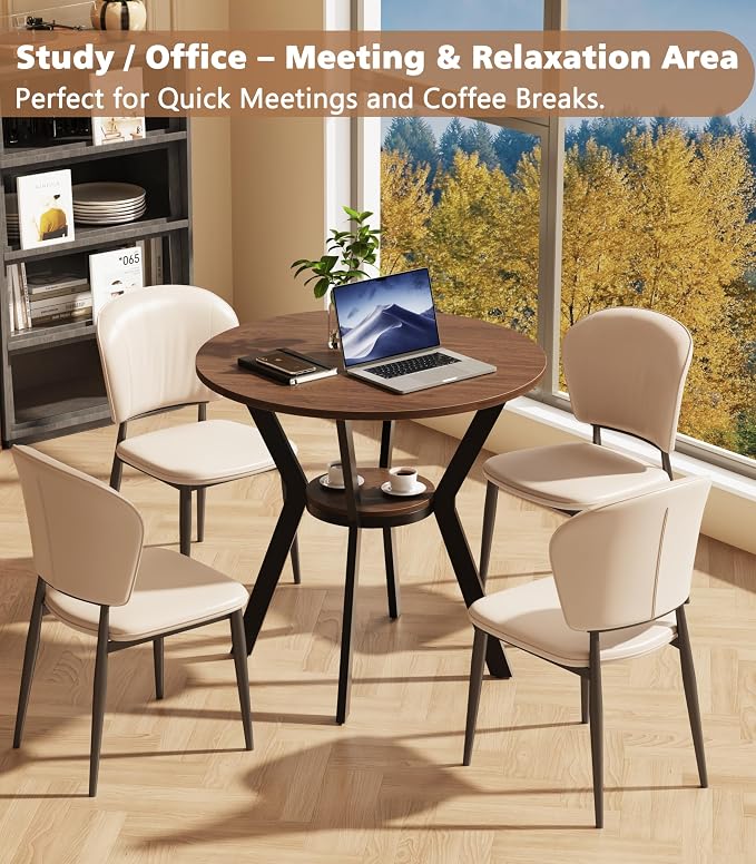 MECHYIN 31.5" Round Dining Table - Image 8