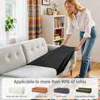 Hokway Stretch Couch Cushion Covers, 3 Piece Individual Sofa Cushion - Image 4