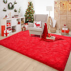 Chicrug Soft Area Rugs for Bedroom Living Room Plush Fluffy Rug 4x6 | Shag - Image 8