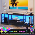 GYIIYUO TV Stand with Fabric Drawers - Image 4