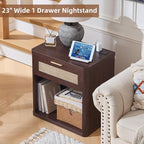 LEYAOYAO Rattan Nightstands Set of 2 - Image 8