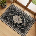 RELEANY Washable Area Rug, Small 2'x3', Water Repellent, Pet Friendly, Vintage by RELEANY