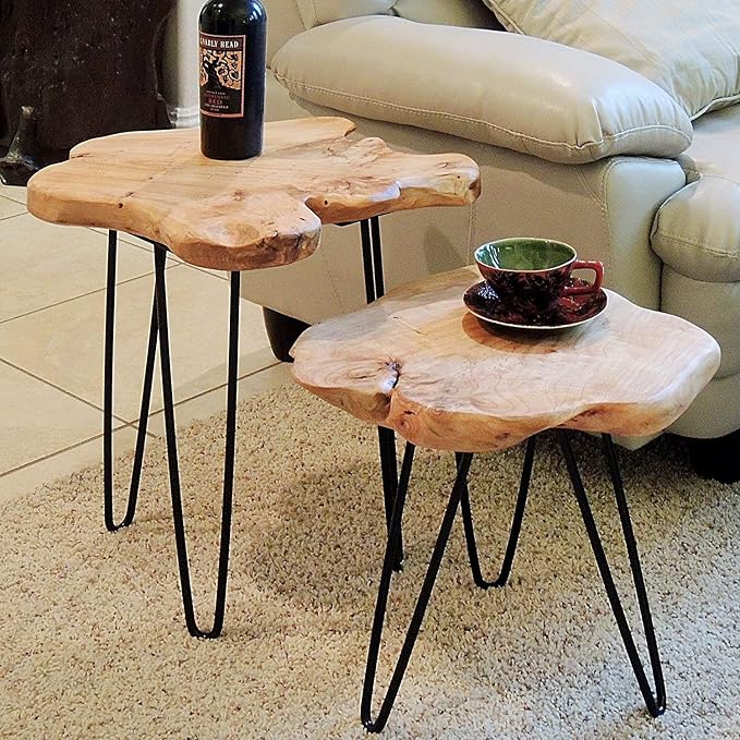 WELLAND Live Edge Side Table - Image 7