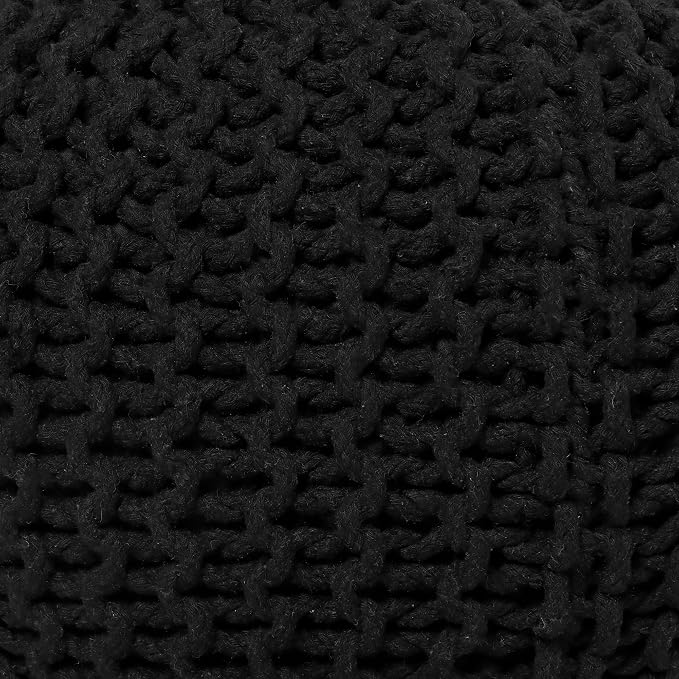 REDEARTH Round Pouf Foot Stool Ottoman - Image 7