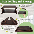 Japanese Low Floor Table Folding Coffee Tables - Image 6