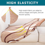 Printed Couch Cushion Covers, Sofa Covers Washable - Image 4