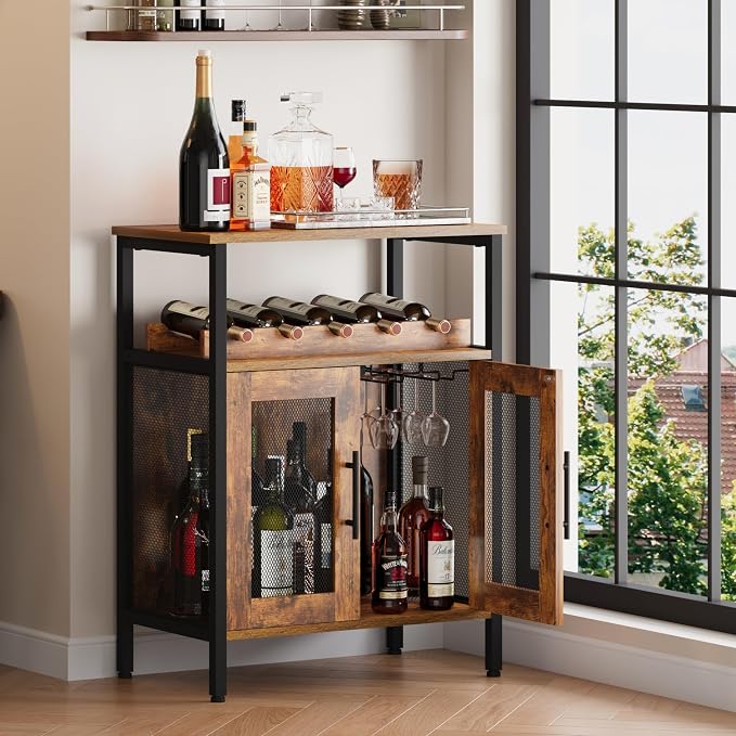 X-cosrack Wine Bar Rack Cabinet by X-cosrack