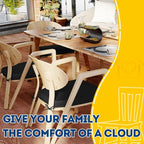 AAAAAcessories D-Shaped Chair Cushions, Machine-Washable Cover - Image 6