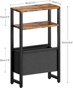 Narrow Side Table, Slim End Table - Image 3