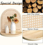 Arched Rattan Wall Shelf - Image 4