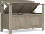 SIMPLIHOME Amherst Entryway Storage Bench - Image 4
