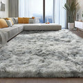 8x10 Area Rug Fluffy Shaggy Ultra Soft Faux Fur Non-Slip Machine Washable Carpet by Unknown