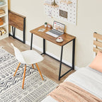 WOHOMO Folding Desk for Small Spaces, 31.5 Inch Foldable Computer Desks - Image 2