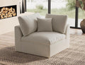 ohllob Corner Seat for Cloud Sectional Couches Living Room, Warm White by Ohllob