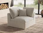 ohllob Corner Seat for Cloud Sectional Couches Living Room, Warm White by Ohllob