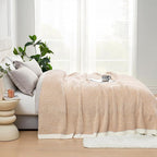 Snuggle Sac Queen Size Bedding Blankets, Super Soft Warm Oversized Bed Blankets - Image 3