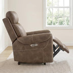 KISLOT Leather Recliner Chair Set of 2, Wall Hugger RV Recliners - Image 3