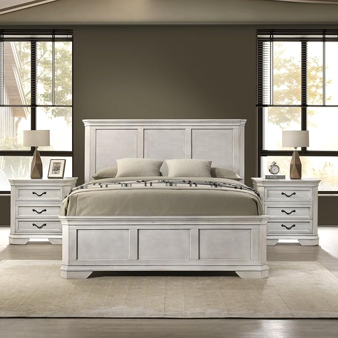 Roundhill Furniture Maderne Wood Panel Bed by RoundhillFurniture