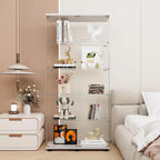 FLYMUHJIA Curio Cabinets with Tempered Glass Doors - Image 3