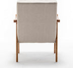 Container Furniture Direct Unique Mid Century Modern Accent Chair - Image 4