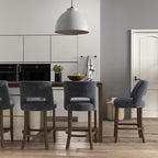 VKNOW Bar Stools Set of 4, Modern Counter Stools by VKNOW