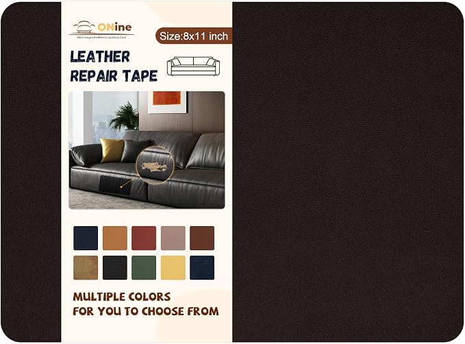 ONine Leather Repair Patch, Self-Adhesive Couch Patch by Onine