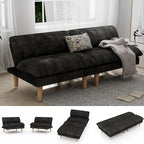 Ribilake 69" Futon Sofa Bed, 4 in 1 Multi-Function Couch Sleeper by RIBILAKE