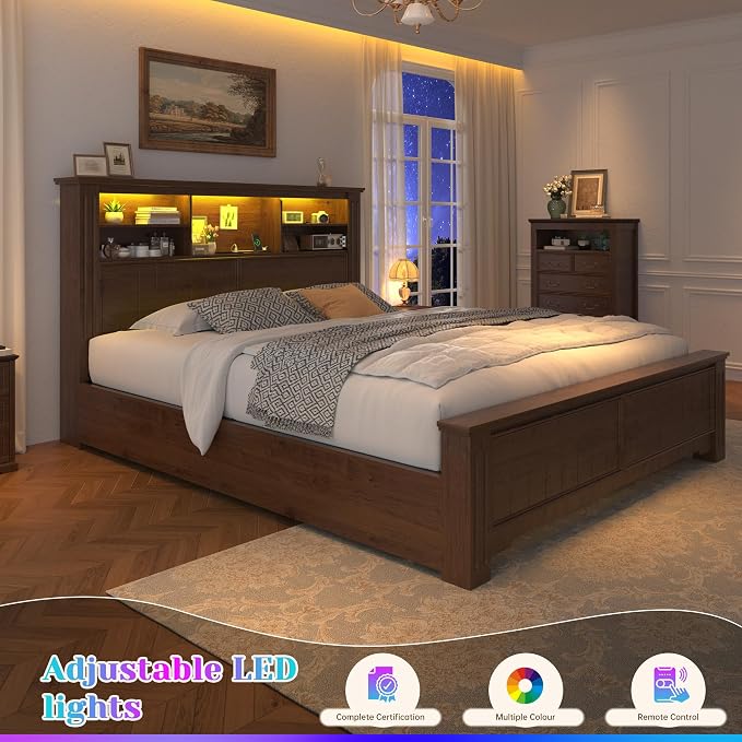 EnHomee Full Size Bed Frame - Image 6