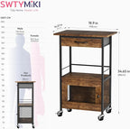 SWTYMIKI Buffets Coffee Bar Cabinet - Image 8