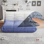 WHGBJA Bean Bag Chairs for Adults, Memory Foam Couch Loveseat Sofa Chair - Image 3