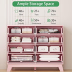 Xixini Fluted Dresser for Bedroom - Image 3