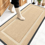 OLANLY Front Door Mat Outside 59x23, All-Season Heavy-Duty Rubber Doormat | by OLANLY