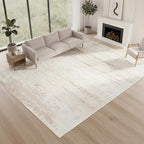 8x10 Neutral Washable Area Rugs by Lbris