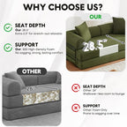 ZEIINPA Convertible Sleeper Sofa Bed - Image 4