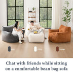 Giant Plush Bean Bag Chair for Adults - Image 8