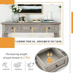 Harper & Bright Designs TREXM Classic Retro Style Console Table - Image 5