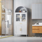 VEXPOR 73" Tall Arched Kitchen Pantry Cabinet - Image 8