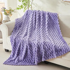 NEWCOSPLAY Fleece Clouds Cozy King Blanket - Image 9