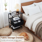 LOAKEKEL Night Stand Set 2, Nightstand - Image 5
