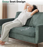 Kingfun 65" Corduroy Love Seat - Image 3