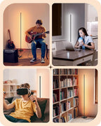 EDISHINE Floor Lamps for Living Room, Remote Control & Foot Switch Corner Floor - Image 6