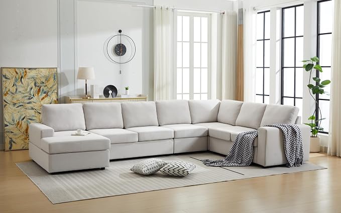 Ball & Cast 147" L-Shaped Sectional Couch - Image 5
