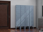 Metal Locker with 5 Doors, 5 Tier Steel Storage Lockers - Image 2