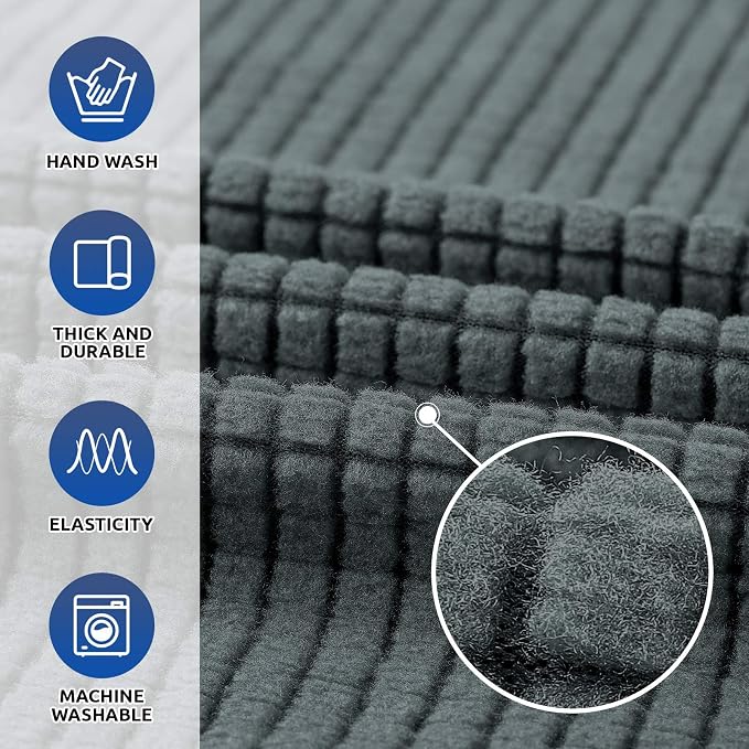 Stretch Chair Sofa Slipcover, Single Couch Cover, Pet Friendly Furniture - Image 3